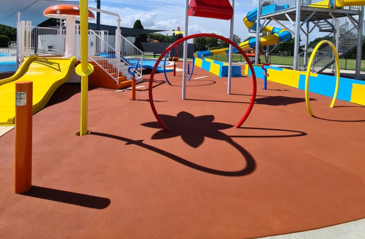 Concrete Resurfacing - poolside