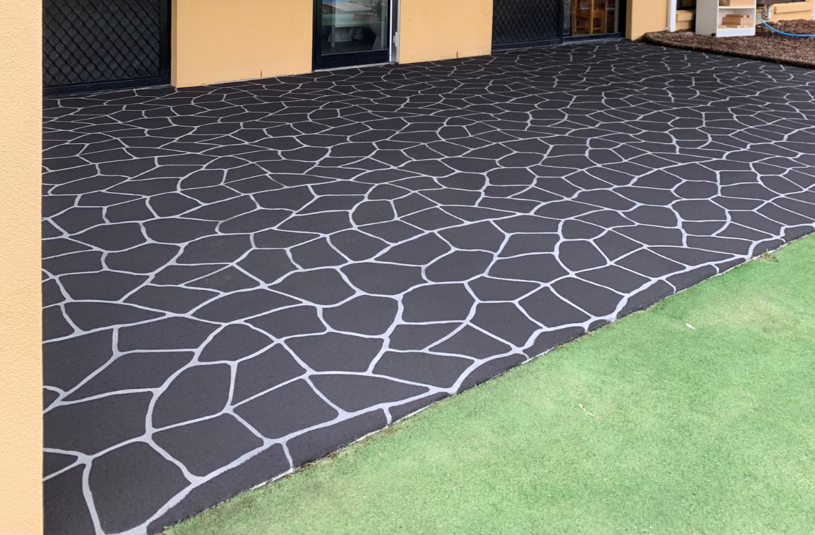 Concrete Resurfacing - poolside